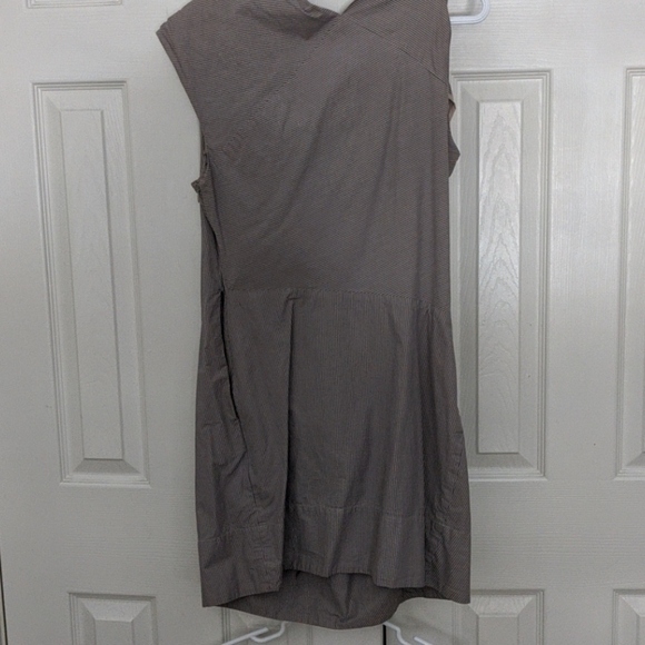All Saints asymmetrical neckline dress - Picture 4 of 5